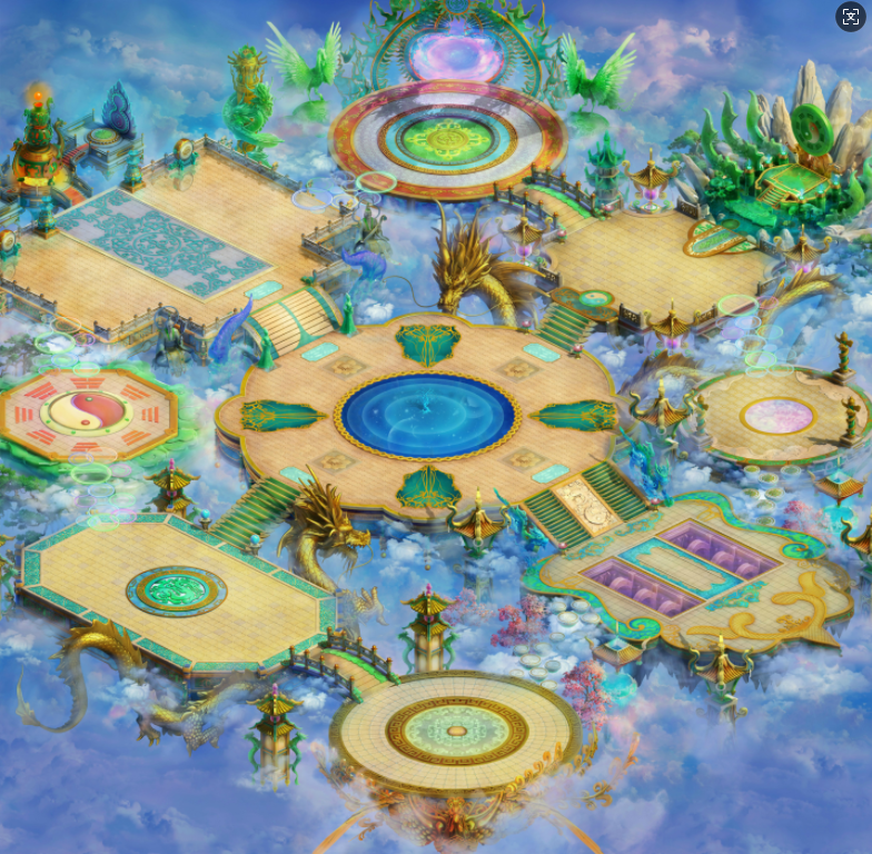 地图 封魔殿 可放10只BOSS