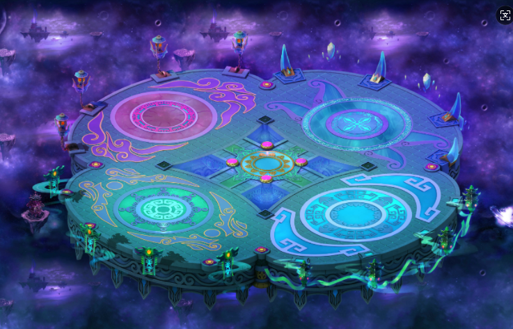 地图 四神兽封禁地