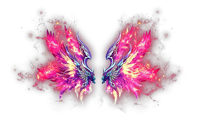 翅膀称号 18组 效果是动态